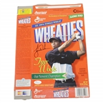 Tiger Woods Signed Wheaties Our Newest Champion Ltd Ed Inaugural Box JSA FULL #Z72012