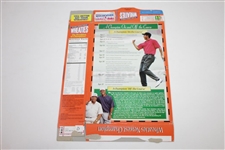 Tiger Woods Signed Wheaties 'Our Newest Champion' Ltd Ed Inaugural Box JSA FULL #Z72012