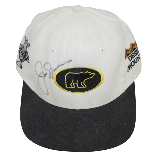 Jack Nicklaus Signed Golden Bear - The Tradition/Desert Mountain Logo Hat JSA ALOA