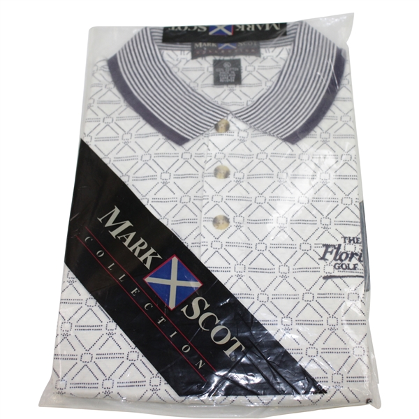 Fancy 'The Florida Golf Club' Mark Scott Collection Golf Shirt XL - Unused