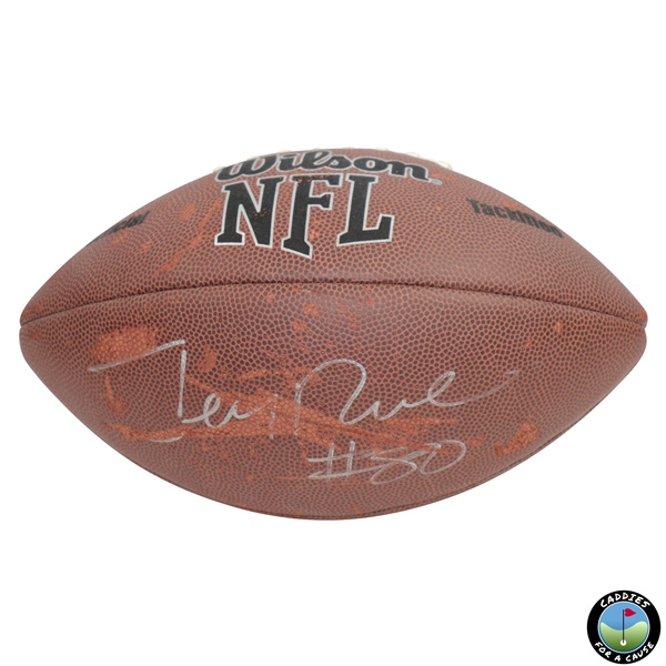 Jerry Rice Signed Wilson Official NFL Football JSA ALOA