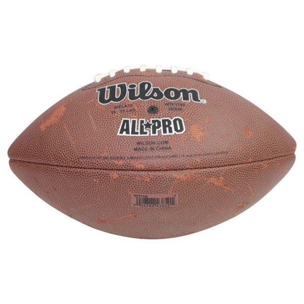 Jerry Rice Signed Wilson Official NFL Football JSA ALOA