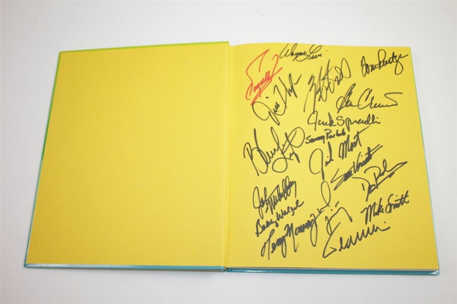 Palmer, Nicklaus, Player, Trevino, Watson, & others Signed Senior Tour Wives Cookbook JSA ALOA