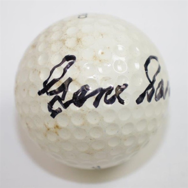 Gene Sarazen Signed Club Special 3 Logo Golf Ball JSA ALOA