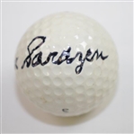 Gene Sarazen Signed Club Special 3 Logo Golf Ball JSA ALOA