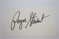 1999 Ryder Cup Team Signed 3x5 Cards Including Payne & Tiger JSA ALOA