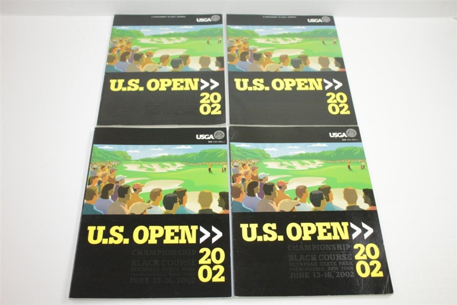 2000(x3), 2001(x3), 2002(x4), 2003, 2004(x2), 2005(x3), 2006(x2), 2007, 2008(x3) US Open Championship Official Programs