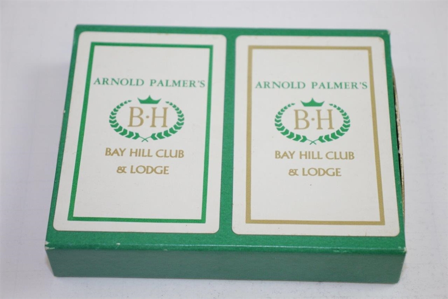 Classic Arnold Palmer's Bay Hill Club & Lodge Unopened Two Deck Card Set - Unopened Original Box