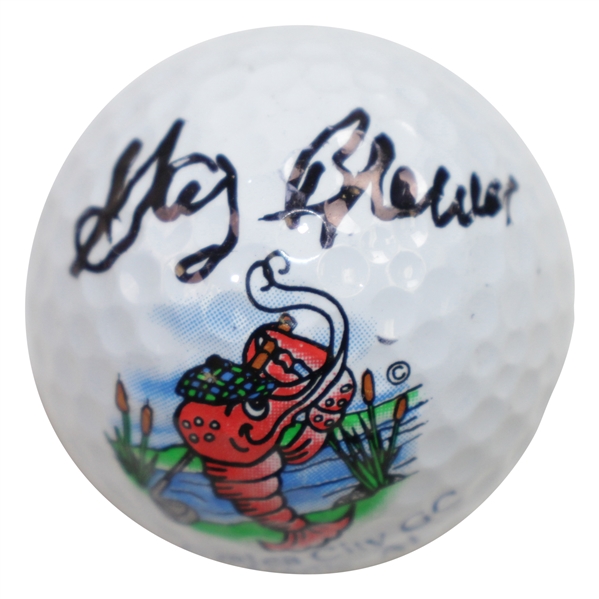 Gay Brewer Signed Azalea City GC Logo Golf Ball - 1967 Masters Champ JSA ALOA
