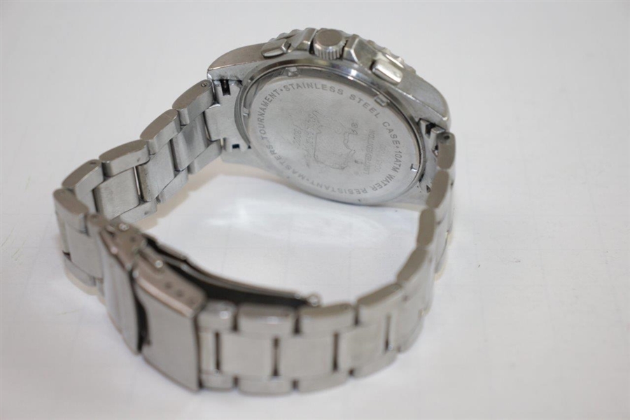 2008 Masters Tournament Stainless Steel Ltd Ed Watch #45/1000