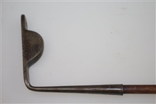 Circa 1920's Gibsons Jonko Hump Back Hand Forged Rustless Putter with Shaft Stamp