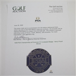 1939 PGA Championship at Pomonok CC Contestant Badge - Henry Picard Winner