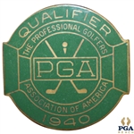 1940 PGA Championship at Hershey CC Contestant Badge - Byron Nelson Winner