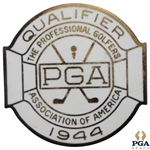 1944 PGA Championship at Manito G&CC Contestant Badge - Bob Hamilton Winner