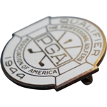 1944 PGA Championship at Manito G&CC Contestant Badge - Bob Hamilton Winner
