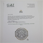 1951 PGA Championship at Oakmont CC Contestant Badge - Sam Snead Winner