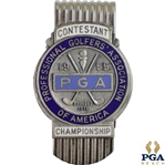 1955 PGA Championship at Meadowbrook CC Contestant Badge/Clip - Doug Ford Winner