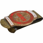 1957 PGA Championship at Miami Valley CC Contestant Badge/Clip - Lionel Herbert Winner
