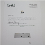 Phil Mickelson's Personal Used 2004 Grand Slam of Golf Official Winning Scorecard - Shot Career Best 59 -JSA ALOA