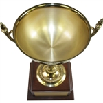 Official Walter Hagen Cup on Wood Plinth - Excellent Condition - 16 Tall