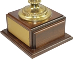Official Walter Hagen Cup on Wood Plinth - Excellent Condition - 16 Tall