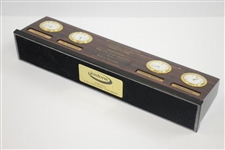 1999 Champion Tiger Woods 2000 PGA at Valhalla Gifted Time Zones Four Image Clock