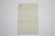 1812 Bruntsfield Links Golfing Society Monthly Meeting Invitation Pamphlet - Mr. Adam Longmore