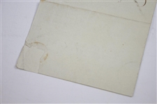 1812 Bruntsfield Links Golfing Society Monthly Meeting Invitation Pamphlet - Mr. Adam Longmore