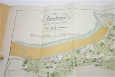 1937 Turnberry 'A Plan of The Golf Courses' Pamphlet with Fold Out Map