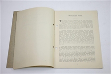 1931 Bulletin of New South Wales Greens Research Committee Booklet - Vol. 1 No. 1