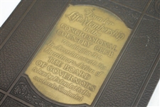Founder Life Membership in the Congressional CC Board of Governors Nomination Booklet