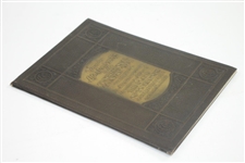Founder Life Membership in the Congressional CC Board of Governors Nomination Booklet