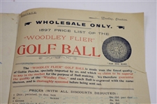 1897 The Hyde Imperial Rubber Co. Woodley Flyer Memo/Advert to J. Anderson (Musselburgh)