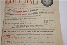 1897 The Hyde Imperial Rubber Co. Woodley Flyer Memo/Advert to J. Anderson (Musselburgh)
