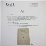 1935 Japan vs Illinois International Golf Match at Westward Ho Golf Club Souvenir Program