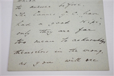 1893 Handwritten Letter to Oliphant from Corbett Regarding Ruling at Cannes Golf Club - June 28th