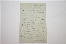 1893 Handwritten Letter to Oliphant from Corbett Regarding Ruling at Cannes Golf Club - June 28th