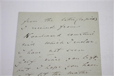 1893 Handwritten Letter to Oliphant from Corbett Regarding Ruling at Cannes Golf Club - June 28th