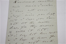1893 Handwritten Letter to Oliphant from Corbett Regarding Ruling at Cannes Golf Club - June 28th