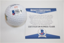 Mark O'Meara Signed Masters Logo Golf Ball BECKETT #F51488