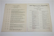 1950 PGA Championship at Scioto CC Program- Chandler Harper - Rod Munday Collection