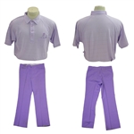 Doug Sanders Personal Golf Clothing - Purple Pants, Leather Shoes, Glove, Socks, & Shirt
