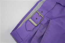 Doug Sanders Personal Golf Clothing - Purple Pants, Leather Shoes, Glove, Socks, & Shirt