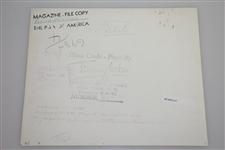 Original Byron Nelson 1944 Rehabilitation 'Too Much Nelson' Tommy Weber 8x10 Photo