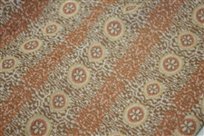 Paul Hahn's Personal Worn Di Fini Double Knit Polyester Men's Orange Flower Pattern Golf Pants