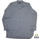 President Dwight D. Eisenhower Machin Shirtmaker Los Angeles Grey Golf Shirt with DDE