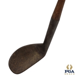 Foulis Concave Smooth Face Wood Shafted Mashie-Niblick - No Shaft Stamp