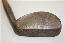 Foulis Concave Smooth Face Wood Shafted Mashie-Niblick - No Shaft Stamp