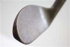 Foulis Concave Smooth Face Wood Shafted Mashie-Niblick - No Shaft Stamp