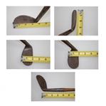 Foulis Concave Smooth Face Wood Shafted Mashie-Niblick - No Shaft Stamp